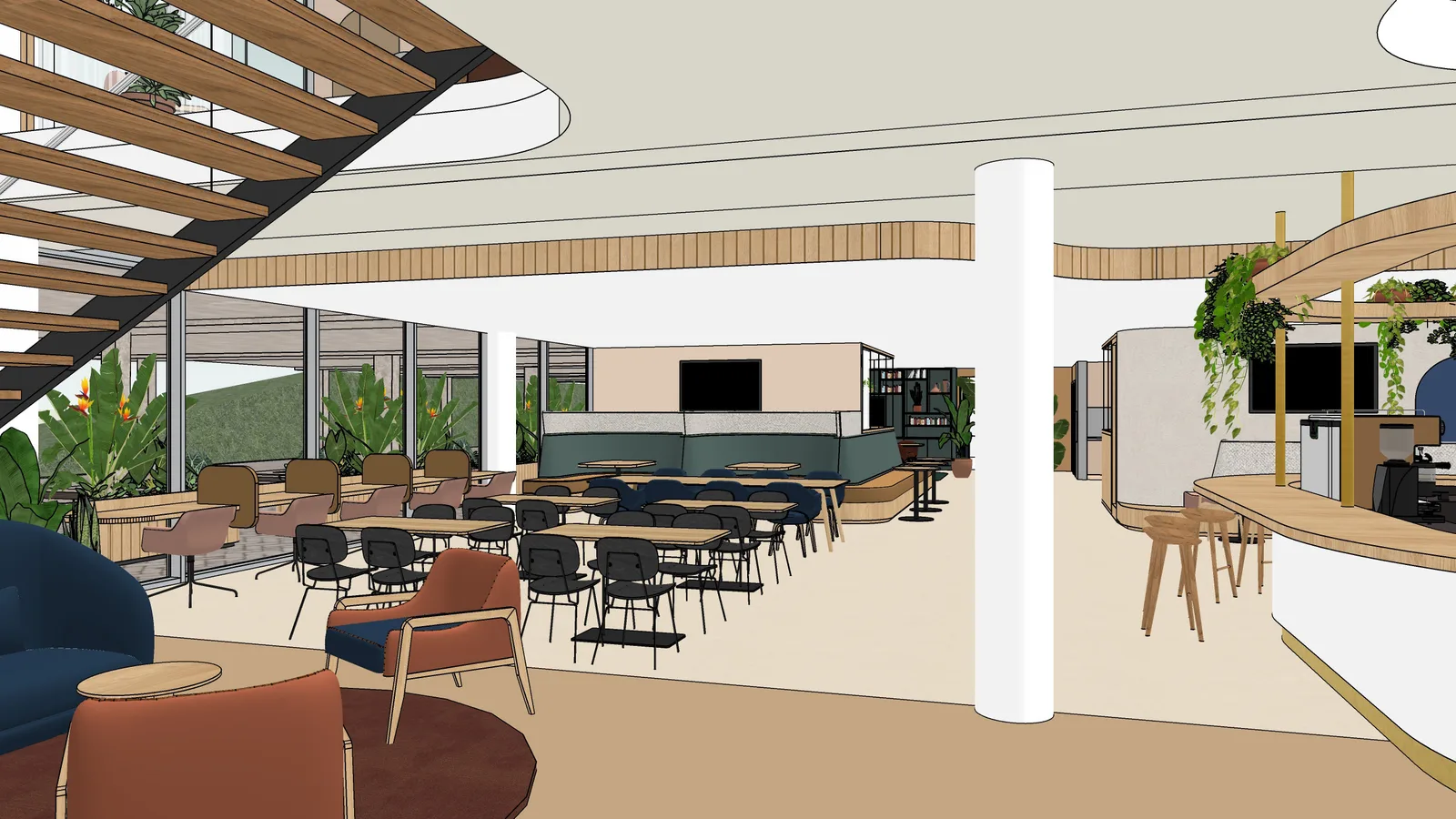 Werkrender vóór transformatie door Sherpa
