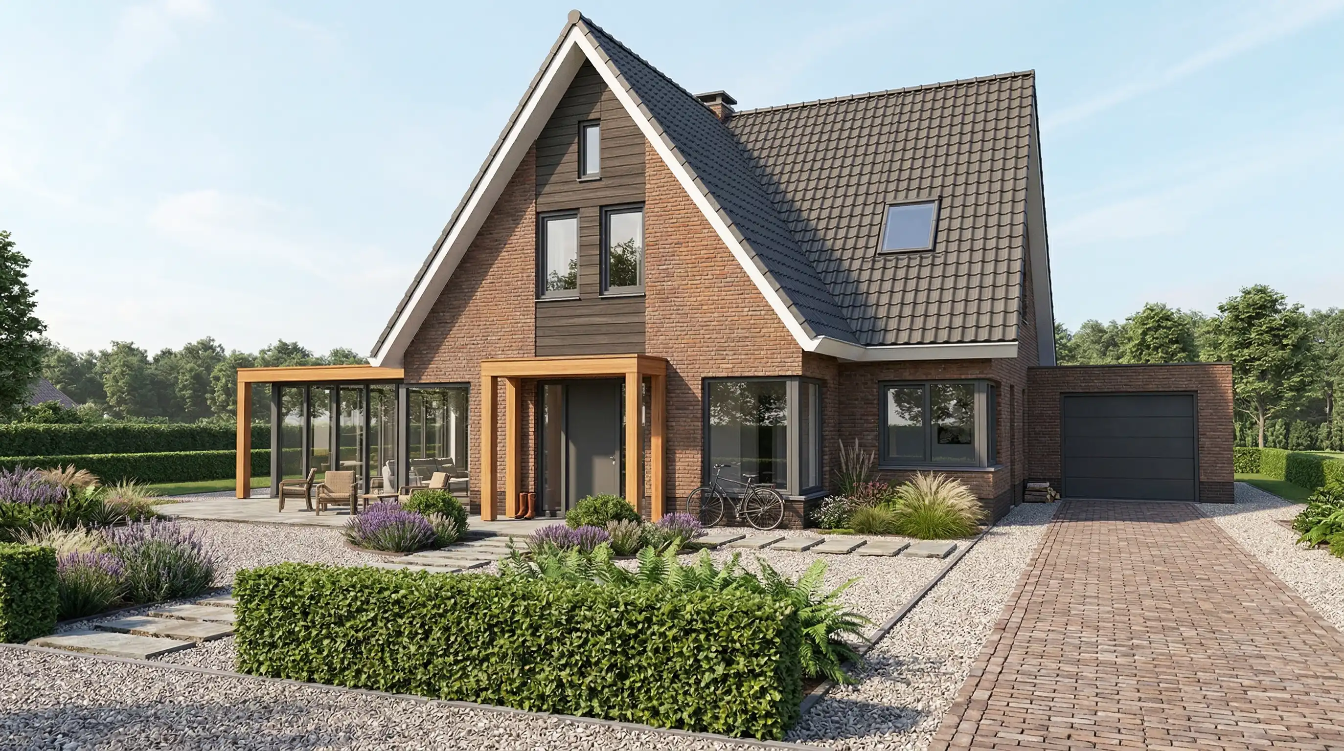 Sherpa-output — presentatieklaar architectuurbeeld