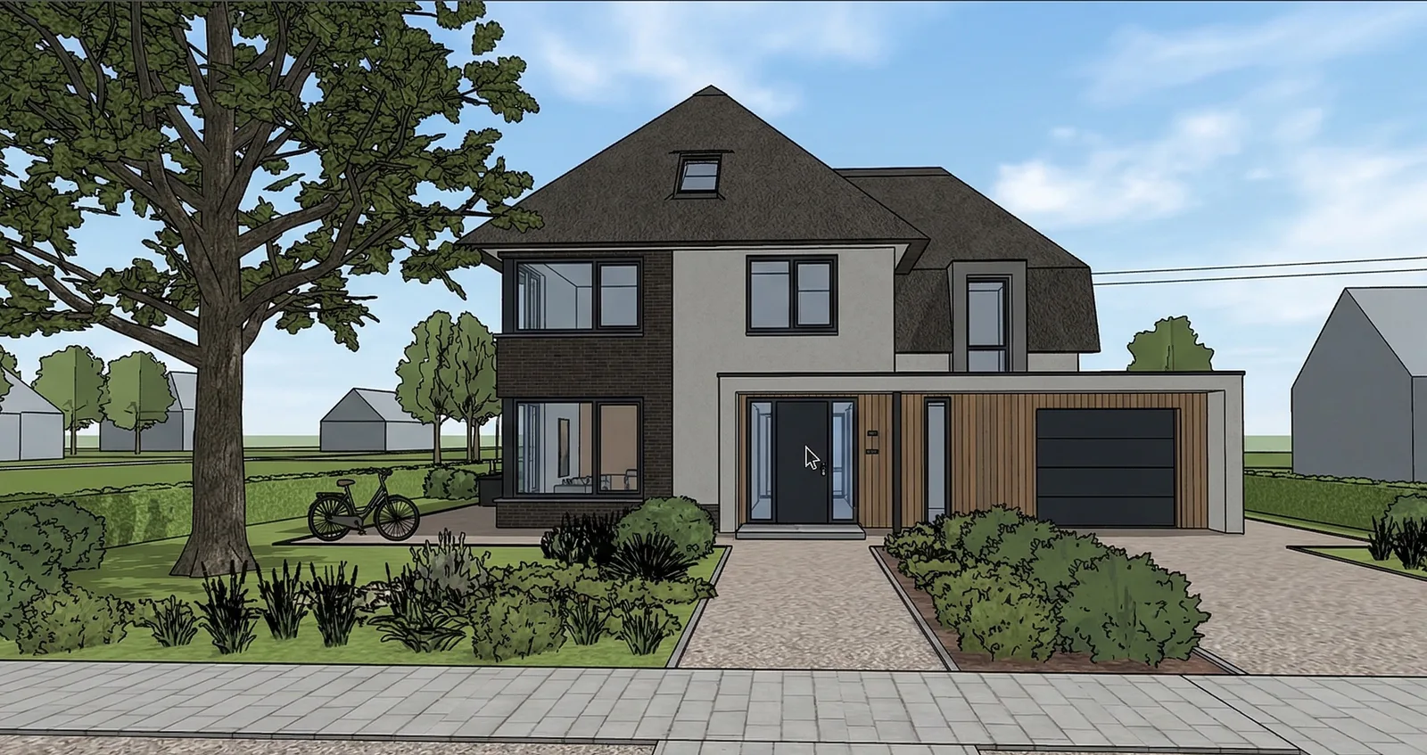 Work render before transformation by Sherpa